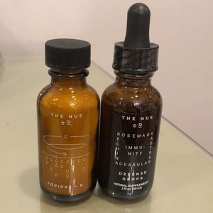 New 2x the Nue Co: Topical C and Defense Drop. New in Boxes.